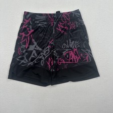 DSG Shorts Youth Small Black Knit Training Multicolor Tagger Black Athletic