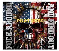 20oz Sublimation Tumbler Wrap Find Out USA Skull Ready To Press Heat Transfer