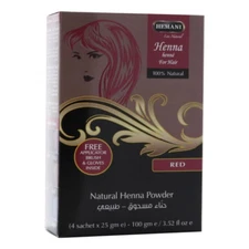 Hemani 100% Natural Brown Red Burgundy Hair Henna Powder 100gm