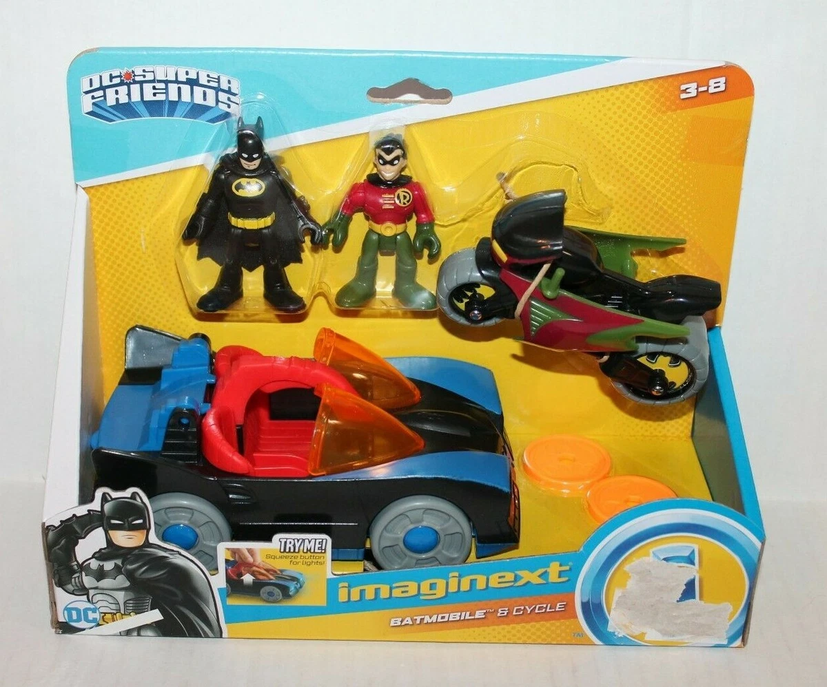 Imaginext batmobile and cycle deals