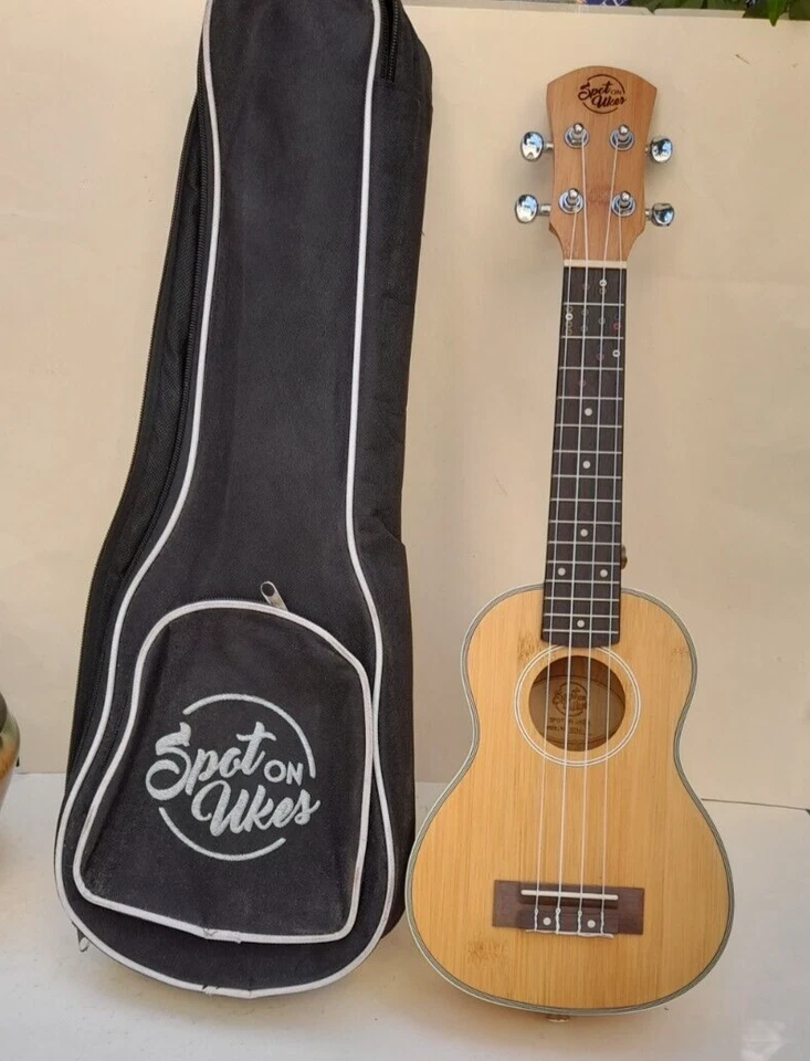 Ukulele ''Spot on Ukes'' Model no SOU-1 Soprano 55cm H Musical with Bag - Image 2 of 4