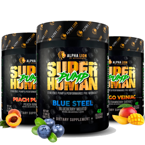 Alpha Lion Superhuman Pump, StimFree Preworkout (42 servings) [PICK