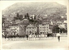 FOTO DEL 1972 - GENOVA CAMPO LIGORNA PRATO PARTITA CALCIO ERG / SAMPIERDARENA 