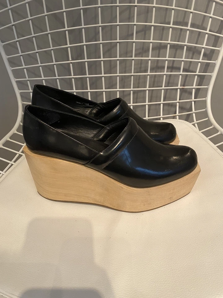 Zuecos de plataforma Rachel Comey Almer talla 9 - MUY RAROS Foto 2 de 4