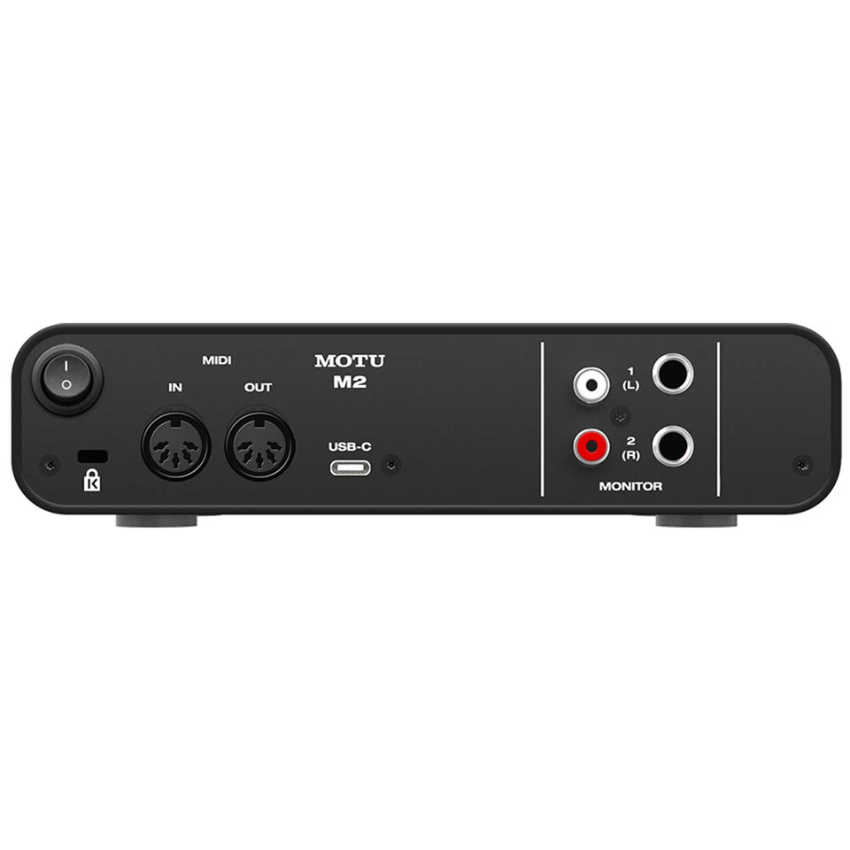 Motu M2 2x2 USB Audio Interface w/ MXL 770 Cardioid Mic, Headphone & Cable - Image 4 of 4
