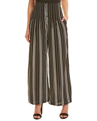 Pantalone New alta nero vita donna a York Leah da vtYwrvq