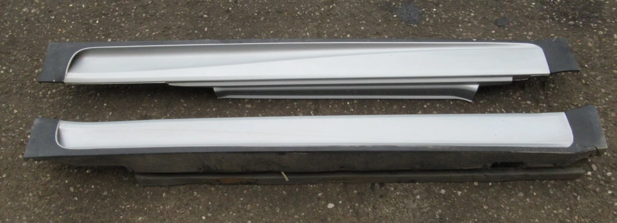 Genuine Used MINI Pure Silver Pair of JCW Aero Side Skirts for