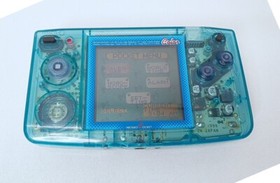 Neogeo Pocket Color Crystal Blue Console SNK + battery Body small damage Tested