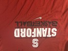 Stanford Cardinal Basketball Nike Dri-Fit Short Sleeve Shirt Men's L — photo 2