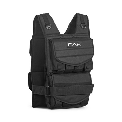 CAP Barbell Adjustable Weighted Vest, 40 Lb 702556020340|