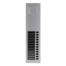 TekTone AM492/04 Vandal-Resistant Entrance Speaker Panel, 4 Buttons and Name ...