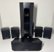 Panasonic SB-HW460 DVD Home Theater Subwoofer Black with Speakers for SA-PT460
