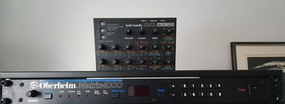 Oberheim Matrix 1000 (new 1.21 OS) + Stereoping Midi Controller