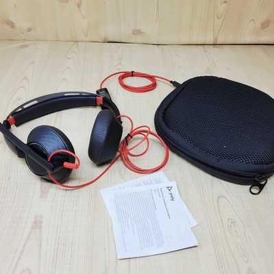 Plantronics Poly Blackwire C5200 Wired Headset USB-C With Bag NEW WITHOUT BOX