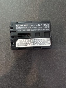 Sony NP-FM30 Battery Genuine OEM InfoLithium for Sony Handycam
