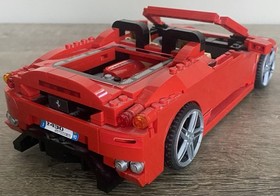 Lego 8143 Ferrari F430 Challenge 1:17 Racers Super Car 2007 Set no Box Read