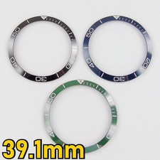 39.1mm green/blue/black watch ceramic bezel insert fit 41mm corgeut watch New ??