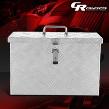 Open-box16 W Waterproof Aluminum Pickup Trailer Tool Box W Fixed Top Handle Open-box16 W Waterproof Aluminum Pickup Trailer Tool Box W Fixed Top Handle