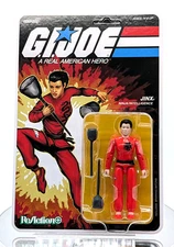 Super7 ReAction+ G.I. Joe Wave 4 JINX Ninja Intellegence O-Ring Action Figure!