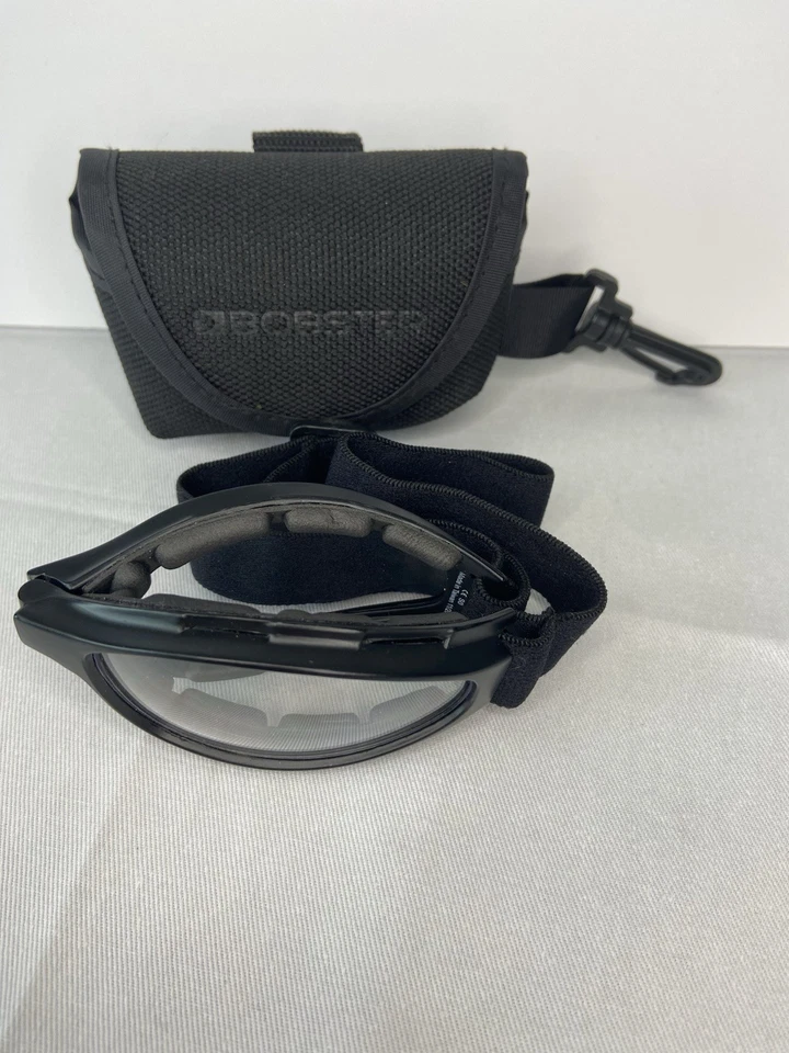 Bobster Crossfire Folding Goggles And Case Black/Clear - Image 3 of 4