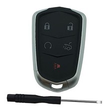 Replacement Keyless Entry Remote Key Fob Shell Case for Cadillac XT5 5 Button-A