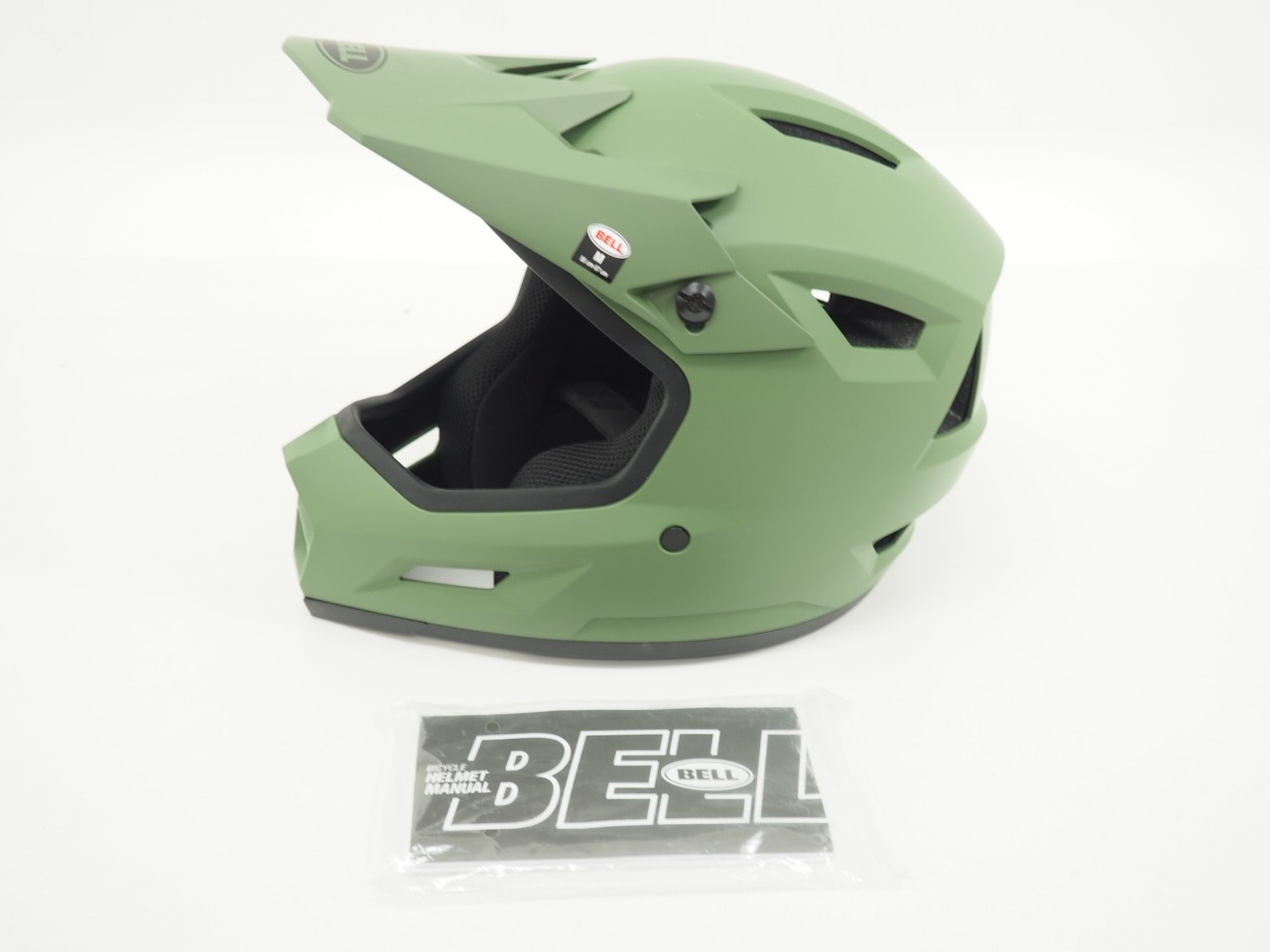 New! Bell Sanction 2 Medium 55-57cm Matte Green Mountain Bik