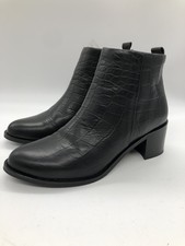 ROYAL REPUBLIQ Damen Boots Stiefeletten, Leder, schwarz EUR 38