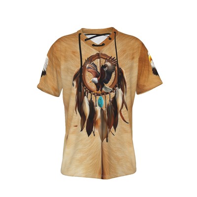 Native American Indian Eagle  T-shirt/Dreamcatcher/Men/Women, Front & Back Print