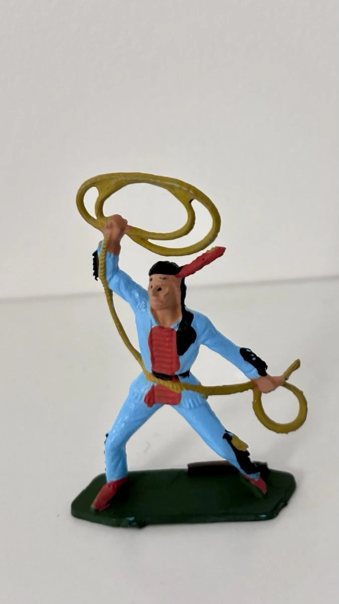 Figurine Plomb Creux ancienne Cowboy – Far west – Cirque – Indiens