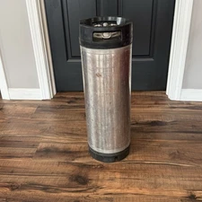 💧 1- 5 GALLON  CORNELIUS CORNY KEG STAINLESS BALL LOCK, New o-rings, Tested