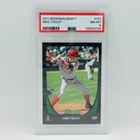 2011 Bowman Draft Mike Trout #101 PSA 8 Los Angeles Angels RC Rookie