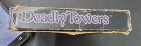 NES Nintendo DEADLY TOWERS - Complete With box game sleeve manual tested