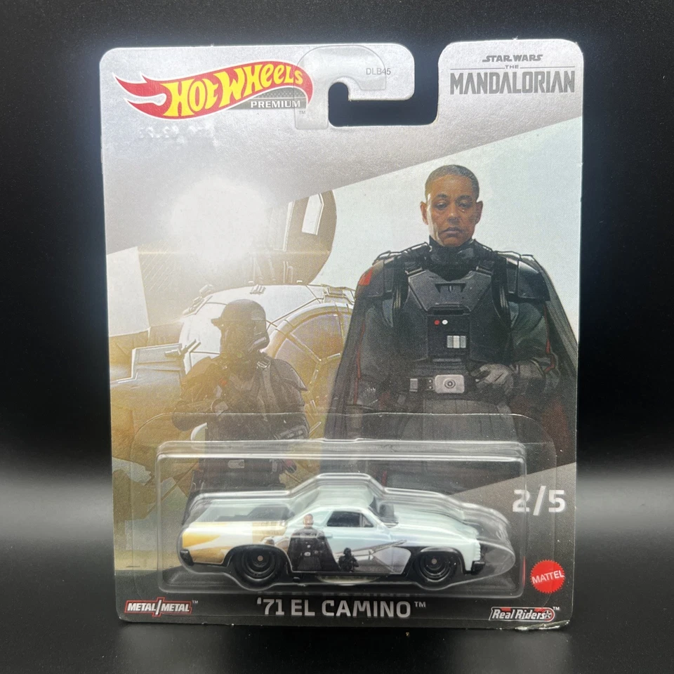 Hot Wheels Premium Star Wars The Mandalorian 2/5 '71 El Camino Nuevo Foto 3 de 4