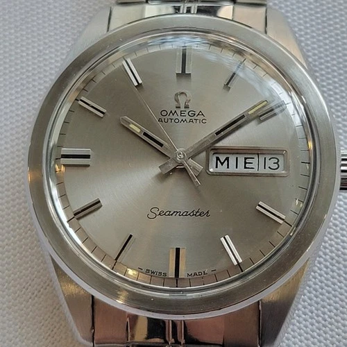 Omega Seamaster 166.032 37mm Mens 1960s Day Date Automatic All Original RA663