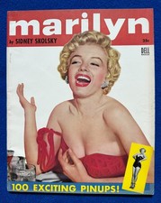 NICE 1954 Marilyn Monroe "Marilyn" Magazine by Sidney Skolsky Entire Mag on MM!