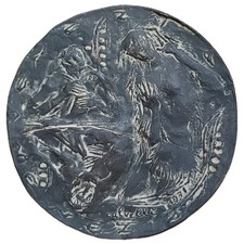Ettore Calvelli (1912–1997) – Medaglia in bronzo “Venezia” 1971, Ø 15 cm