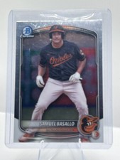 2025 Bowman #BCP-109 Samuel Basallo Chrome Prospects