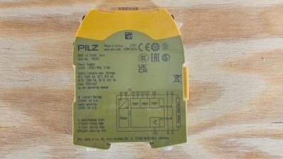 [NEW]Pilz PNOZ s3 24VDC 2 n/o Safety Relay 750103