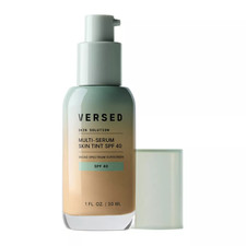 VERSED Skin Solution Multi-Serum Skin Tint SPF 40 - Shade 8P - 1 fl oz New