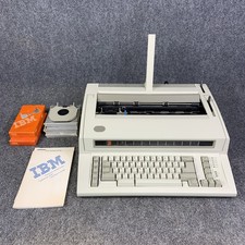 Vintage IBM Wheelwriter 6781 Typewriter w/ Manual, 2 Ribbons, 4 Pinwheel MINT