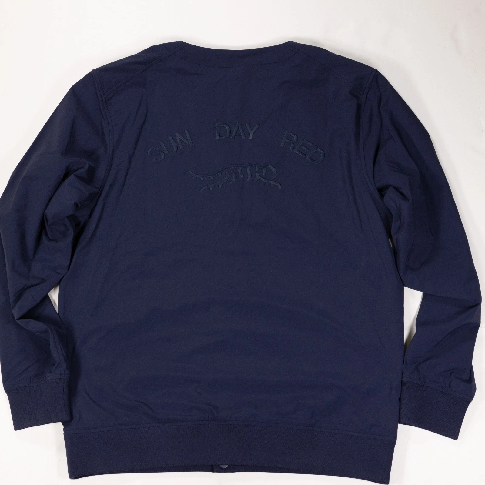 Sun Day Red Vintage Cordura Shell Cardigan Jacket Navy M NWT - product detail image 2