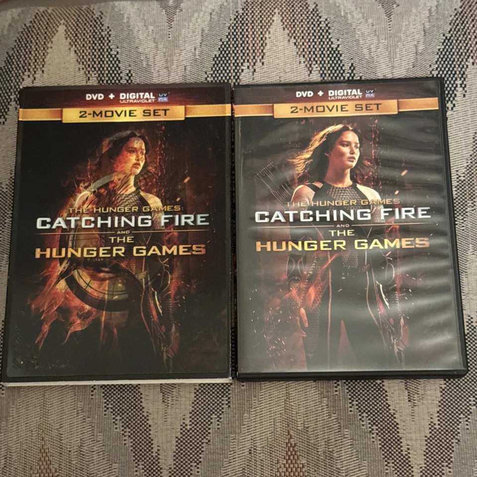 The HUNGER GAMES + CATCHING FIRE DVD+Digital Ultraviolet 2-Movie Set Lenticular - Image 2 of 4