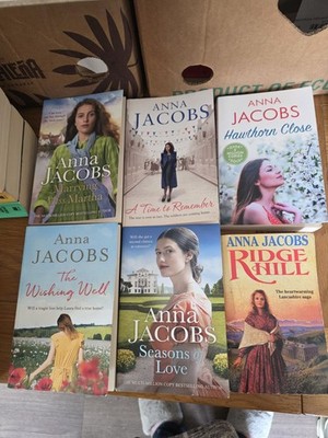 Anna Jacobs Book Bundle - Ridgeway Hill - The Wishing Well - Hawthorn Close 