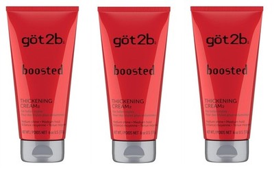 BL Got 2B Boosted Thickening Cream 6oz X 3 Packs