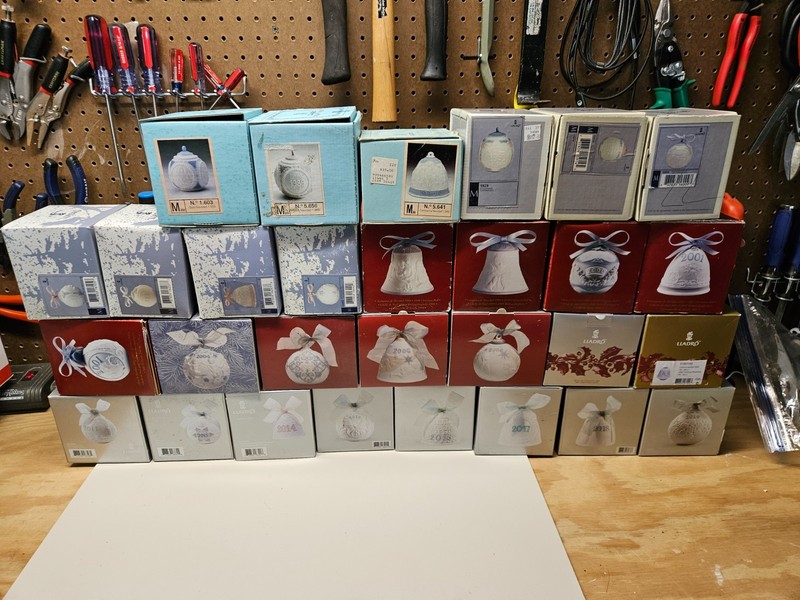 Lladro Christmas Ball Ornaments 1988-2019 Range - 29 Years of Ornaments!