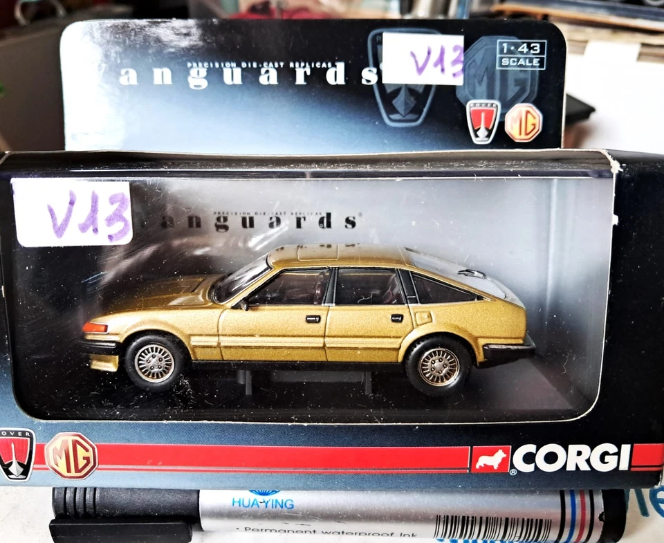 Modello auto 1/43 Vauxhall Vitesse  Rover 3500 SE Cashmere Gold - Immagine 3 di 4