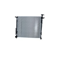 KüHler MotorküHlung KüHlrippen GelöTet 510 - 484 Mm Alu Nrf FüR Kia Sorento
