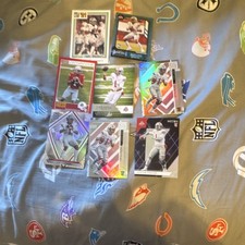 8 Card Justin Fields Rookie Lot 2021 Donruss Elite & Recon Chicago Bears NFL