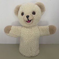Vintage 1986 Snuggle Bear Hand Puppet 12" Russ Plush Lever Brother Advertisement