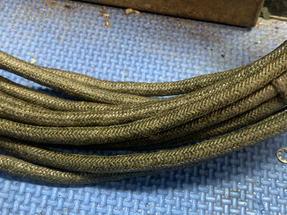 Cable de voz controlador bocina altavoz 12’ 3,7 m #10 1937-40 Western Electric WE 87/86 Foto 3 de 4